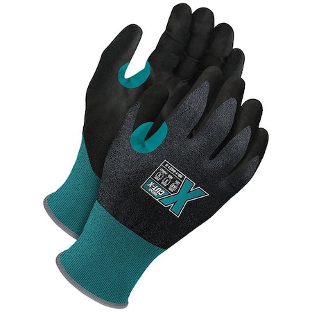 Bdg Cut-Resistant Coated Gloves, Cut Level A2 , Polyurethane , Smooth , XL 1 PR 99-1-9521-10