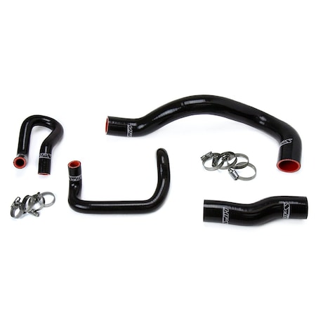 Hps Performance High Temp Reinforced Silicone Radiator and Heater Coolant Hose Kit, Black,  57-1641-BLK