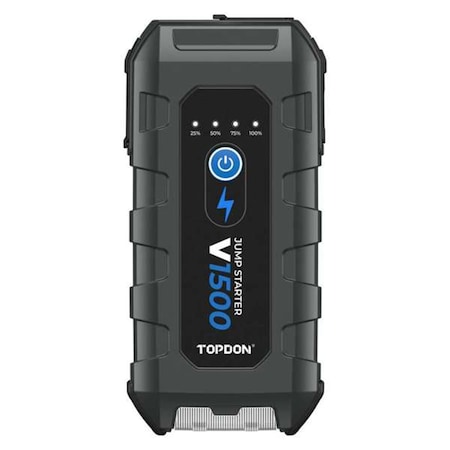 Topdon V1500 - 1500A Jump Starter & Booster, Power Bank & Flashlight TD52130184
