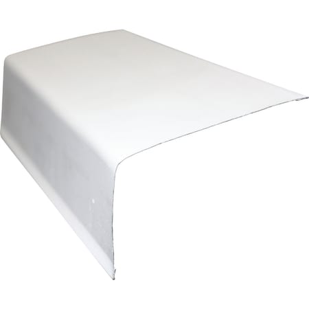 Klauer 2''x3'' Galvanized Steel Gutter Apron Flashing with Hems Teritone 33007-TT60