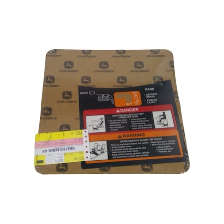 John Deere LABEL, JOHN DEERE OEM GX10770 GX10770