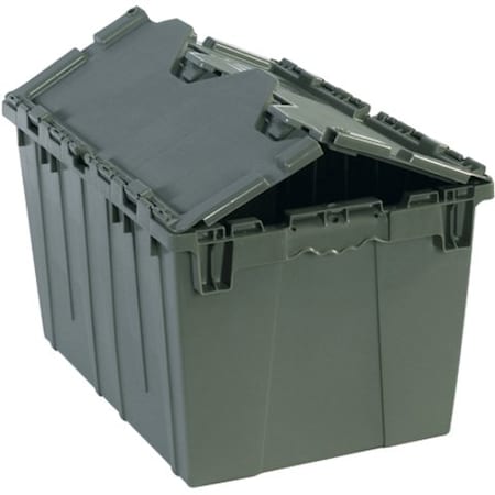 Partners Brand Round Trip Tote, 20 1/4" x 14 1/4" x 12 3/4", Gray, 1/Each BINR111