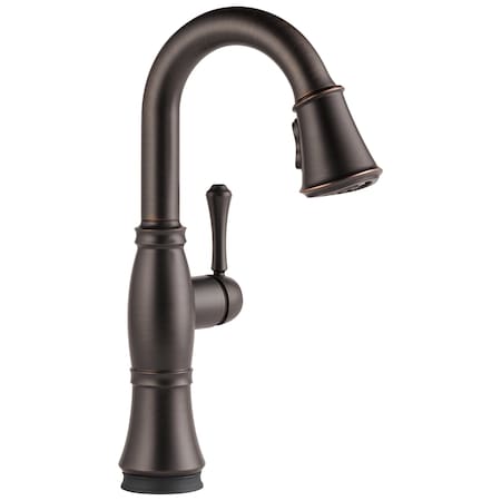 Delta Cassidy Single Handle Pull-Down Bar / Prep Faucet with Touch2O Technology 9997T-RB-DST