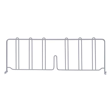 Quantum Storage Systems WIRE SHELVING SHELF DIVIDER GRAY 24in DIV24GY