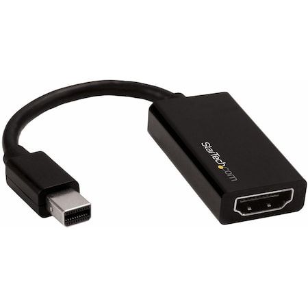 Startech.Com ACTIVE MINI DISPLAYPORT TO HDMI ADAPTER DONGLE - 4K 60HZ 3840X2160/1080P/18GBP MDP2HD4K60S