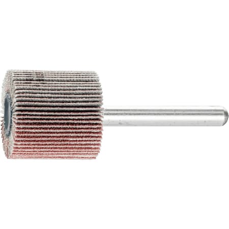 Pferd 1'' x 1'' Quick Change Flap Wheel - 1/4-20 Thread - Aluminum Oxide - 40 Grit 45316