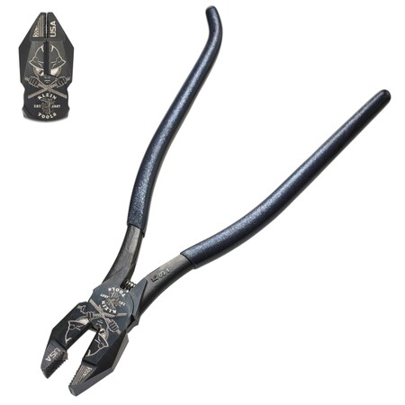 Klein Tools Ironworker Pliers, Heavy-Duty Cutting, 9-Inch D20007CST1