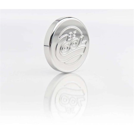 Be-Cool 71001 Billet Radiator Cap - Polished Finish - Round BEC71001