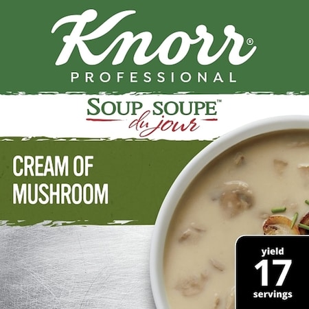 Knorr Professional Soup Du Jour Cream of Mushroom, 19.6 Ounce, 4PK 84126761