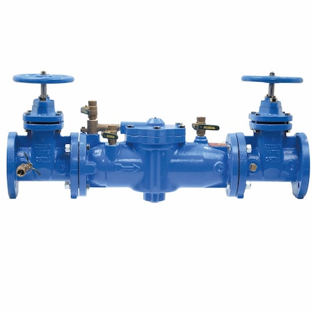 Watts Backflow Preventor, 3" 3" LF009-NRS