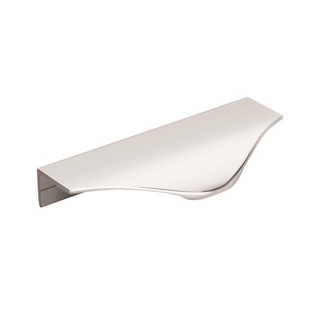 Amerock Aloft 4-3/16 in 106 mm Center-to-Center Polished Chrome Cabinet Edge Pull BP3674326