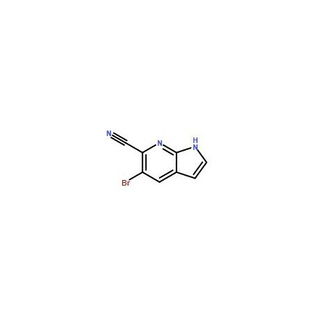 Ak Scientific 5-Bromo-1H-pyrrolo[2, 3-b]pyridine-6-carbonitrile (100mg), CAS 1190317-45-3 X9351-100mg