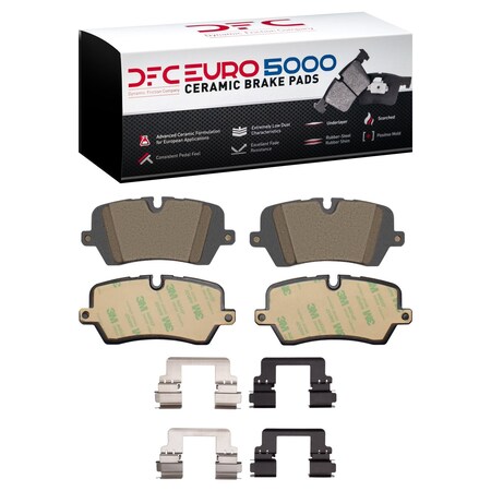 Dfc 5000 Euro Ceramic Disc Brake Pad Set,  1600-1692-01