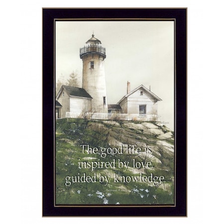 Homeroots Guided Black Framed Print Wall Art 407408