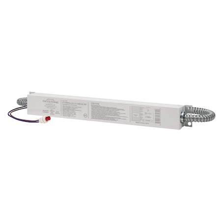 Keystone LED Emergency Backup, 12W - 1200 Lumen Constant Power Design. 120-277V Input. Dual Flex Cable Design KT-EMRG-LED-12-1200-AC /DF