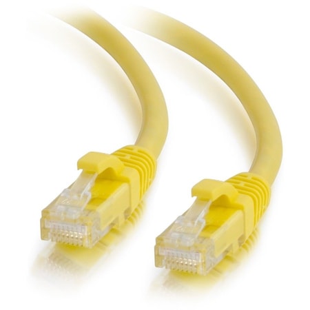 C2G 10FT CAT6A SNGLESS UTP CABLE-YELLOW 50750
