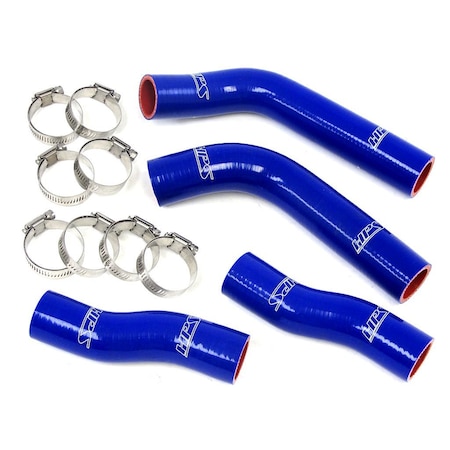 Hps Performance High Temp Reinforced Silicone Radiator Coolant Hose Kit, Blue,  57-1315-BLUE