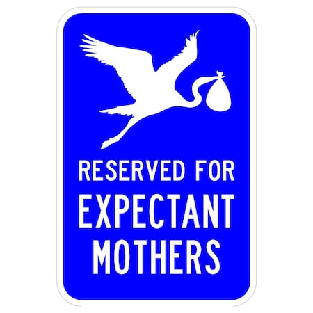 Sign Solutions Usa Parking Sign, 12 in W, Aluminum Sign, White DCS06HWT1218CUS00060