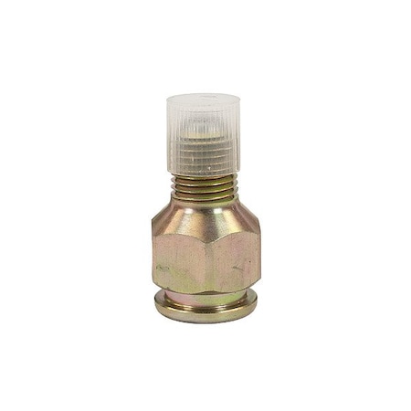 Zoro Select PackingInjectionGunFitting, 1/4"-18, Steel ZUSA-CPT-25