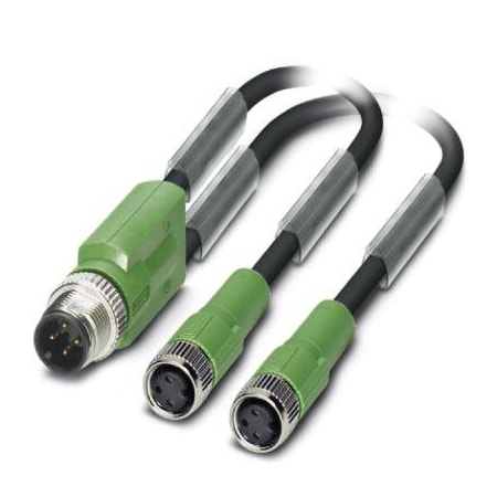 Phoenix Contact SAC-3P-M12Y/2X3 0-PUR/M 8FS 1671360