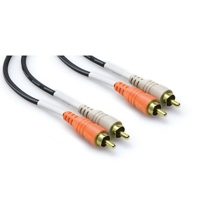 Hosa Stereo Interconnect, Dual RCA to Same, 4 m CRA-204AU