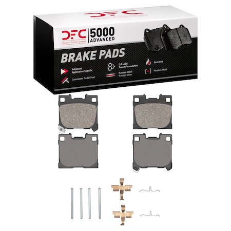 Dynamic Friction Co DFC 5000 Brake Pad 1551-2451-01