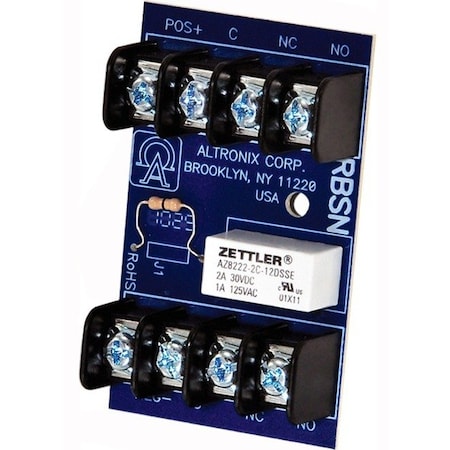 Altronix Sensitive Relay Module 12/24VDC 15Ma DPDT, Relay, - RBSN