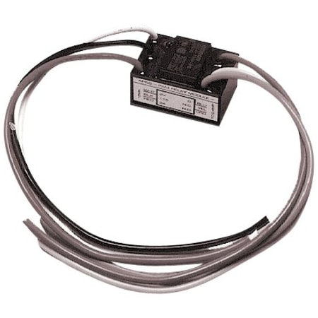 Edwards Signaling Relay, 1 1/2 in, 1 in, Adhesive Tape Mount, LED, SPDT PAM1