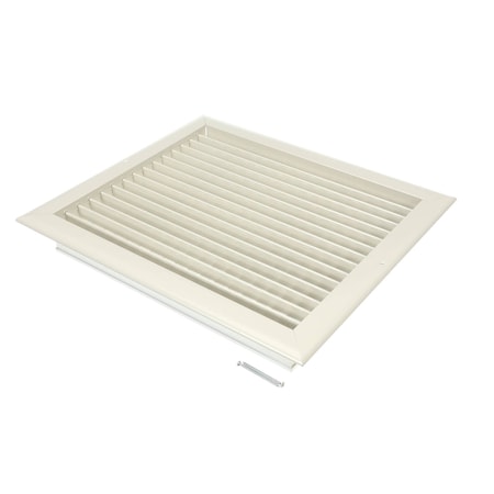 International Environmental Supply Grille, 14in x 12in, Arctic White, Aluminum F180-50088104