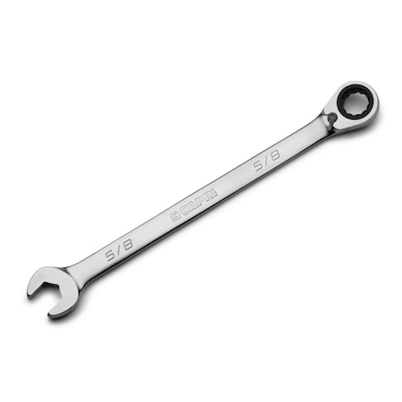 Capri Tools 5/8 in. 120-Tooth Ultra-Smooth Reversible Ratcheting Combination Wrench, XL Long Series, SAE, 12-Point CP15836