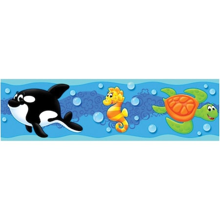 Trend Enterprises Sea Buddies™ Bolder Borders®, 35.75 Feet/Pack, PK6 T85130