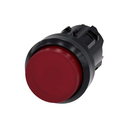 Siemens Illuminated pushbutton, 22 mm, round, plastic, red, pushbutton 3SU1001-0BB20-0AA0-ZY11