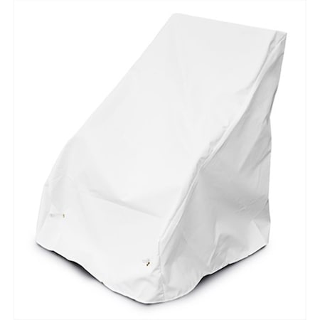Koverroos Weathermax Armless Seating Cover- White - 40 W x 36 D x 31 H in. 19251