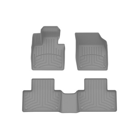 Weathertech Grey, Front and Rear FloorLiner HP 46828-1-2IM