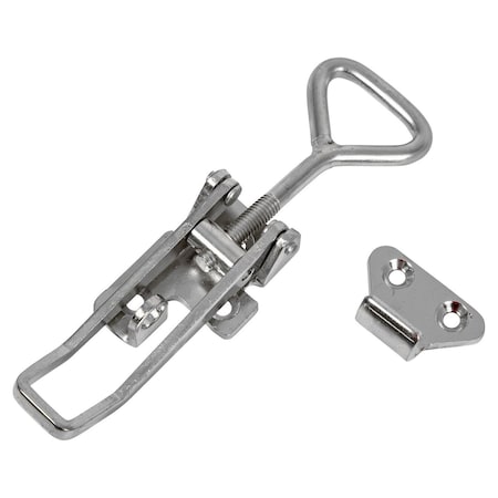 Buyers Products Draw Latch, Silver, 1 in H 3049352