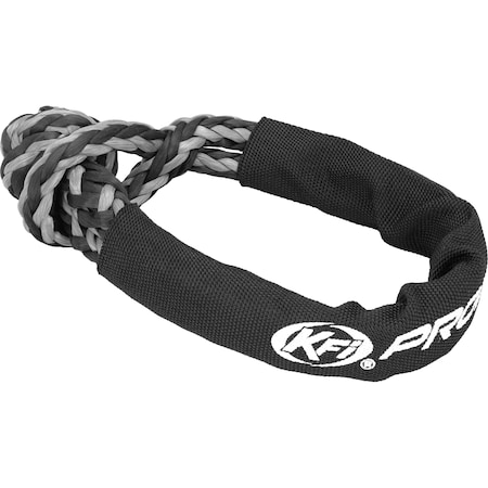 Kfi SS-38 3/8 in Synthetic Soft Shackle - 33,000lb Strength, 51/2 in Opening, 13 in Sheath, Black KFI-SS-38