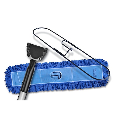 Chief Clean Aluminum dust mop handle, 36" dust mop, 36" dust mop frame K-CLIPONALUM36