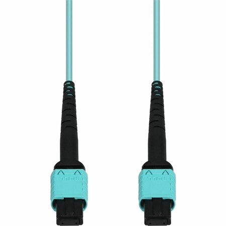 Add-On 2M MPO F/F AQUA OM4 FIBER PATCH CABLE ADD-MPOMPO-2M5OM4P