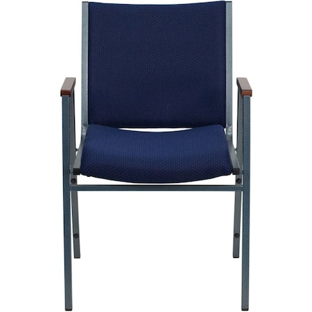 Flash Furniture Fabric Stack Armchair, Navy XU-60154-NVY-GG