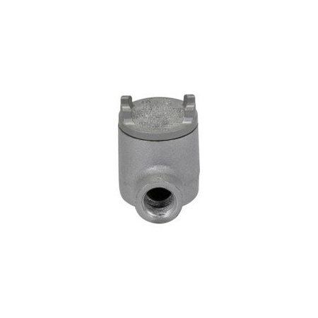 Crouse-Hinds GUAB14-SA 1/2 in Aluminum Conduit Outlet Box GUAB14 SA