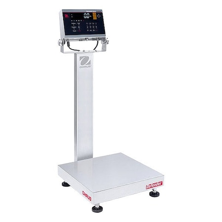 Ohaus IndustrialBenchScale, LED, 0.01lb/5g D61XWE125WQL7