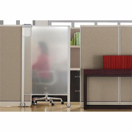 Quartet Workstation Privacy Screen, 38"x64" WPS2000