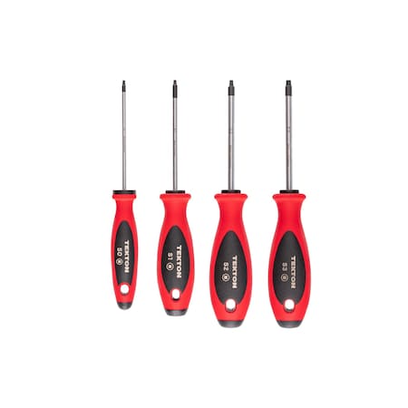 Tekton Square Screwdriver Set, 4 IN Shanks, 4-Piece, #0-#3 DWQ90000