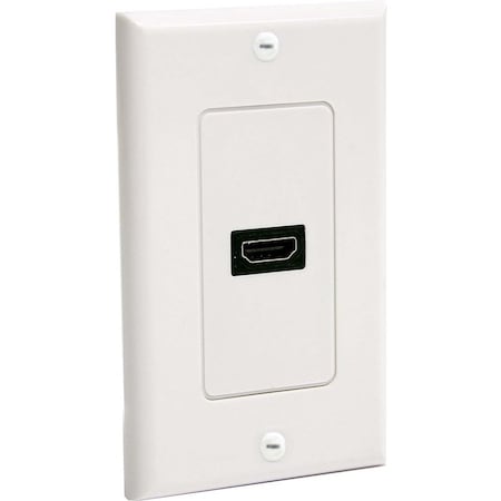 Startech.Com ADD AN IN-WALL HDMI CONNECTION PORT, FOR NEAT, PROFESSIONAL QUALITY VIDEO INSTAL HDMIPLATE