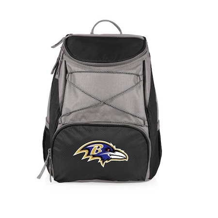 Picnic Time Family Of Brands NFL Baltimore Ravens - PTX Backpack Cooler 633-00-175-034-2