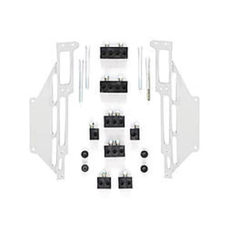 Backseat 1120S Spark Plug Wire Loom for Small Block Chevy Center Bolt Valve Cover, Satin BA1389265