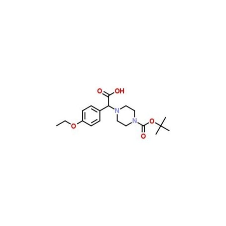 Ak Scientific 2-(4-Boc-piperazinyl)-2-(4-ethoxylphenyl)acetic acid (25mg), CAS 1400644-21-4 C020-25mg
