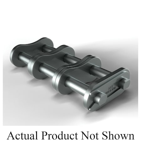 Hkk Chain Spring Clip Connecting Link, #50-3 chain, 5/8 in Pitch, 0.2 in Dia Pin RC050SCL3