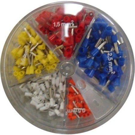 Eclipse Tools Wire Ferrule Assortment Pack, 20, PK400 701-998