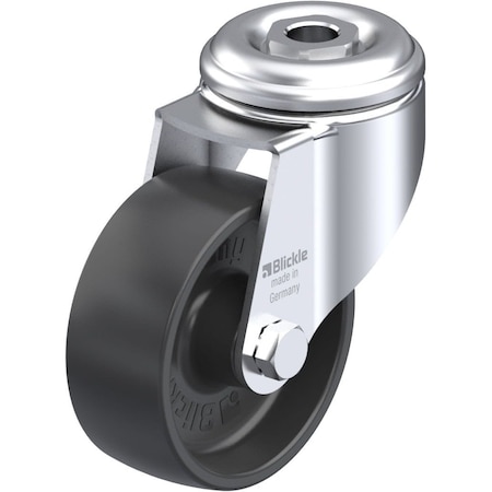 Blickle Kingpin Swvl Cstr, Bk Nyln, 3-1/8", 265 lb. LKRA-POA 80G